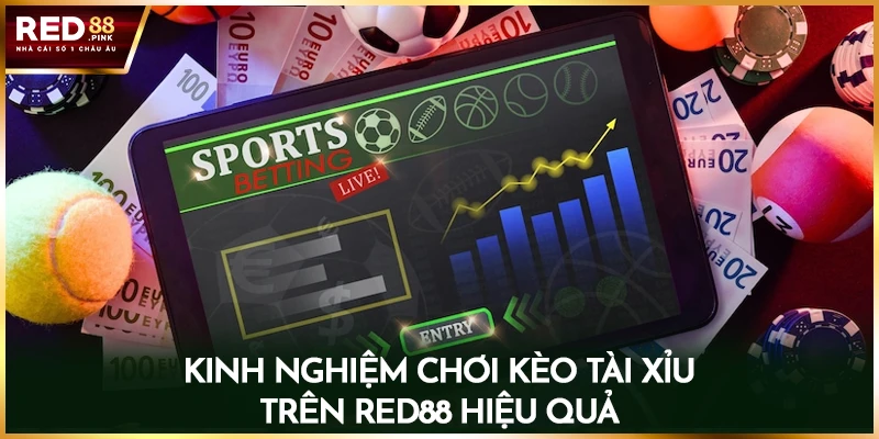 Kinh nghiệm chơi kèo tài xỉu trên Red88 hiệu quả