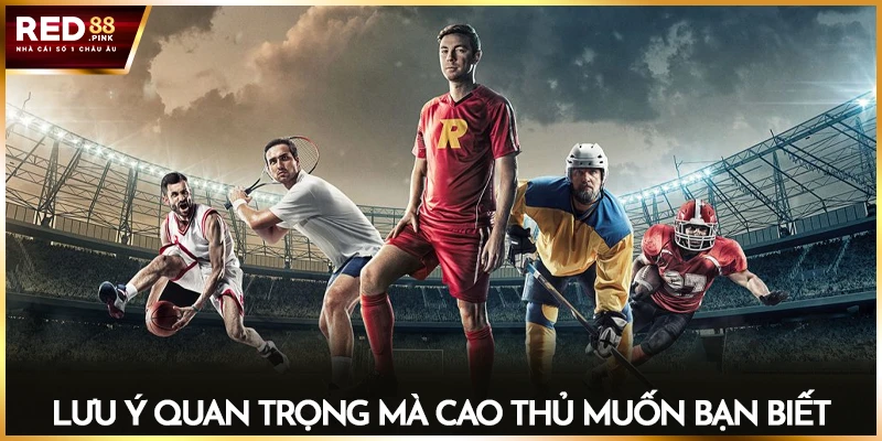 Lưu ý quan trọng mà cao thủ muốn bạn biết